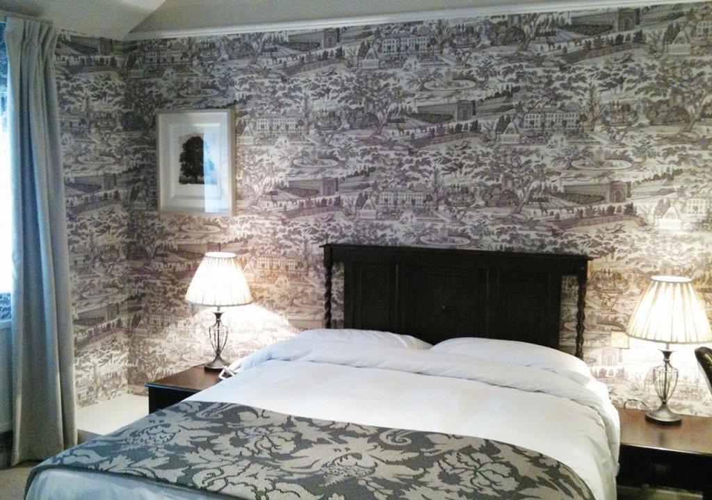 The Fleece At Cirencester Szoba fotó A bedroom at the hotel